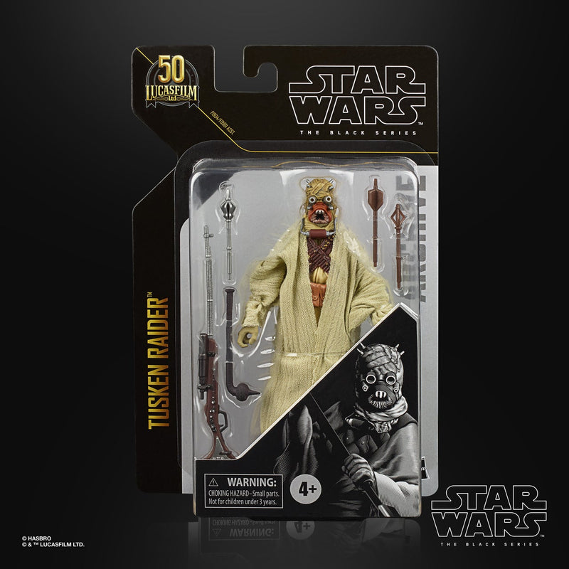Star Wars The Black Series Archive Tusken Raider 6-Inch-Scale Star Wars: A New Hope Lucasfilm 50th Anniversary Figure-1