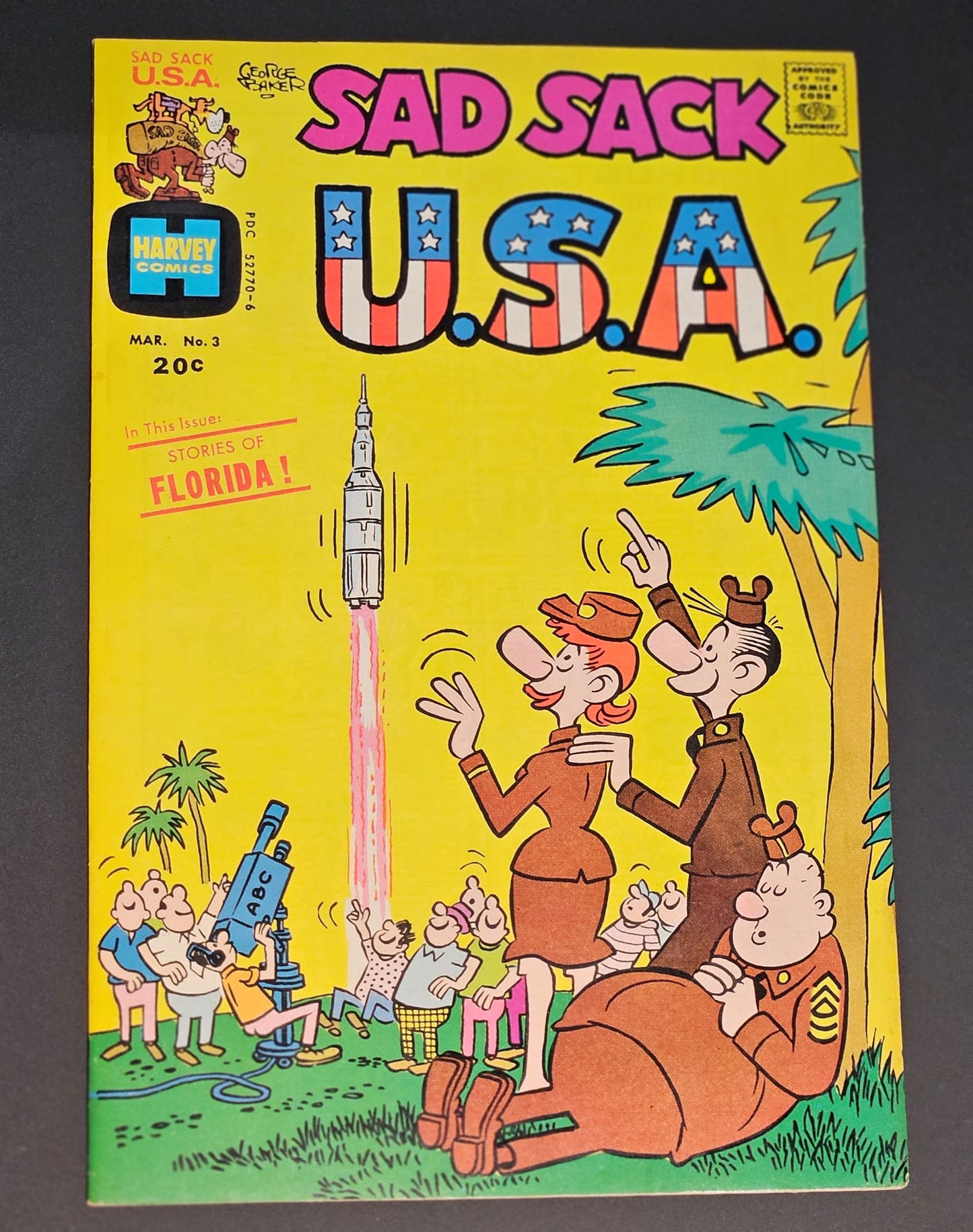 Harvey Comics - Sad Sack U.S.A. Núm.3 (1973)