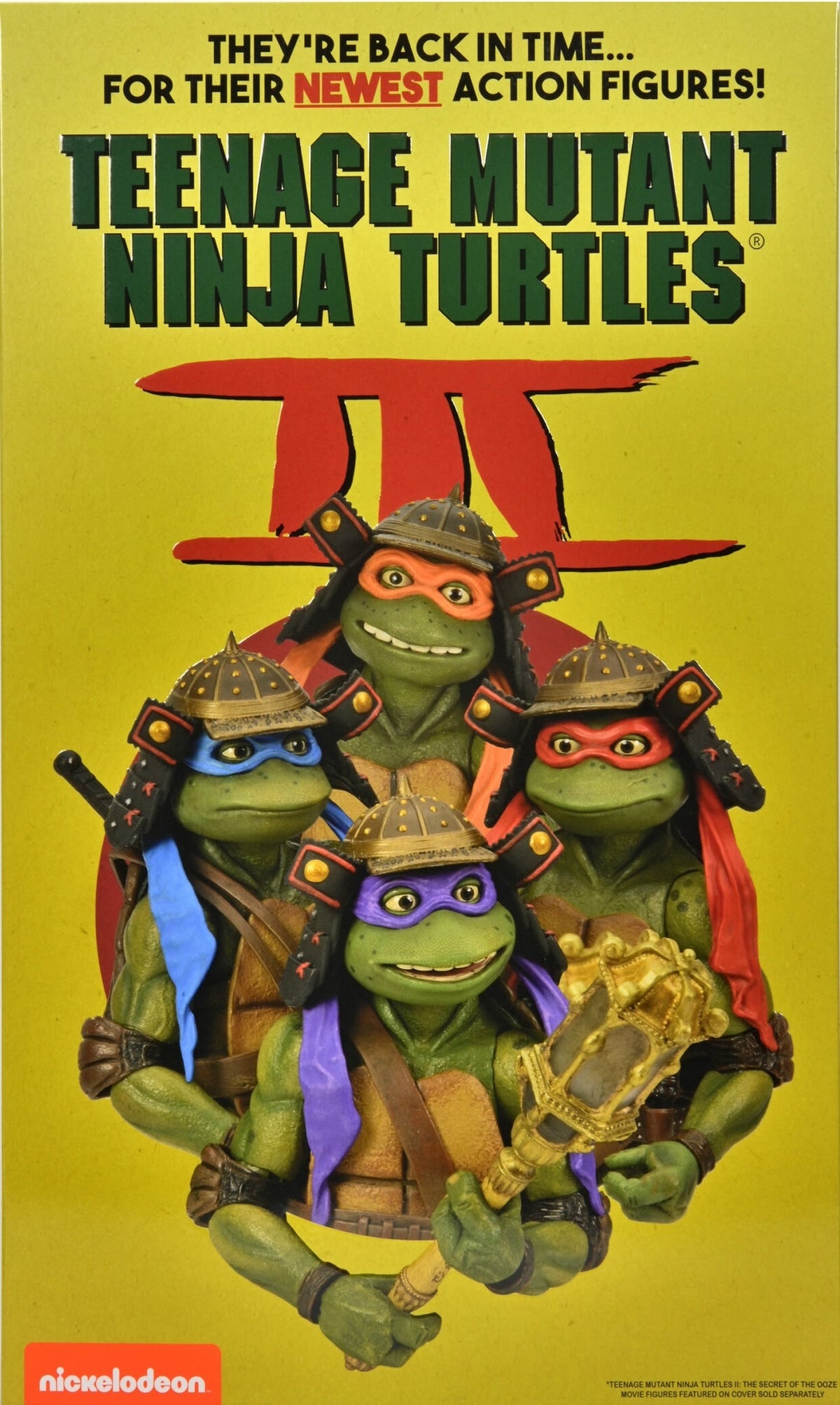 Teenage Mutant Ninja Turtles 3 - Action Figures - Samurai Turtles 4 Pack-4