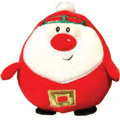 Santa Round Plush-1