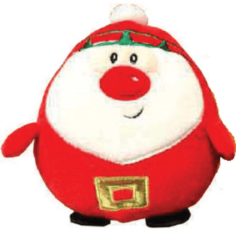 Santa Round Plush-1