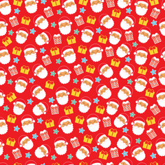 Santa Claus Adhesive Vinyl Pattern-1