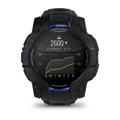 Garmin Instinct® 3 AMOLED (50 mm) - Rugged GPS Watch - Black/Bolt Blue-9