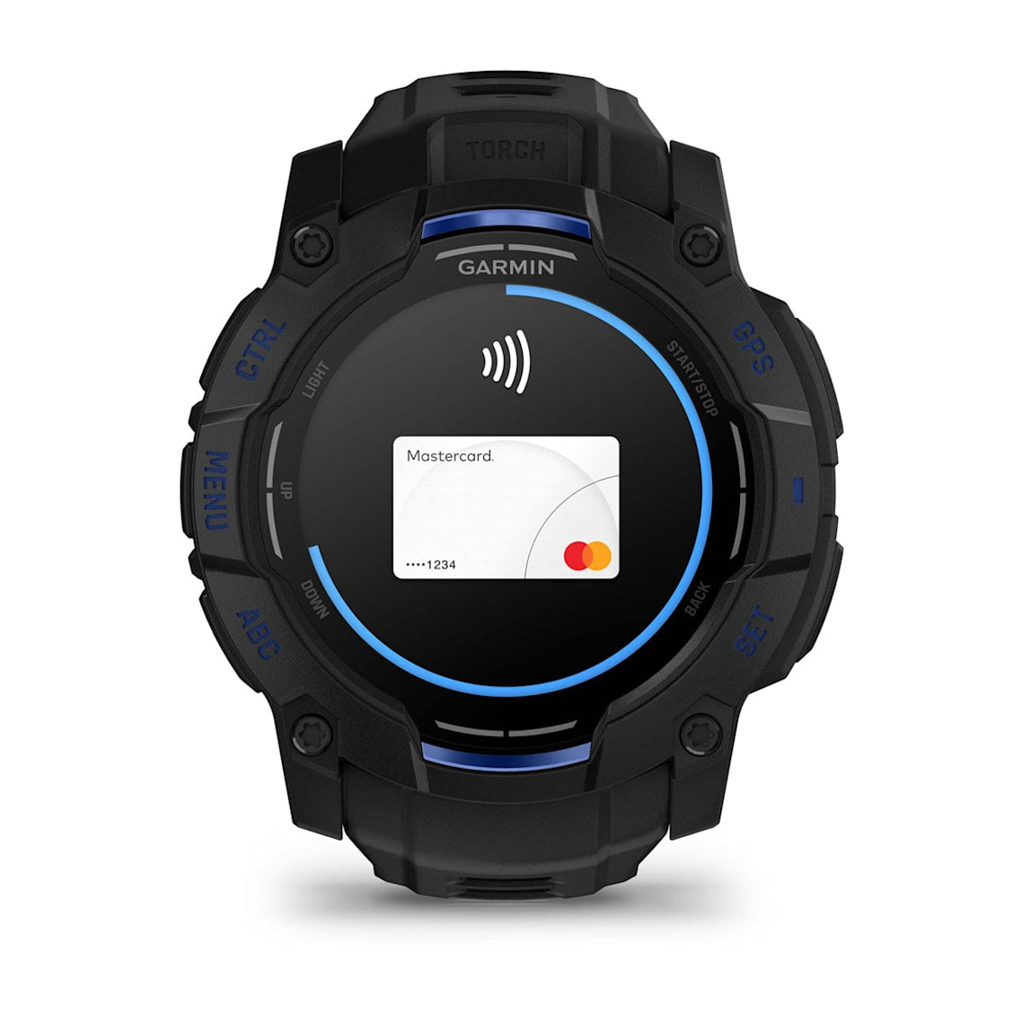 Garmin Instinct® 3 AMOLED (50 mm) - Rugged GPS Watch - Black/Bolt Blue-12