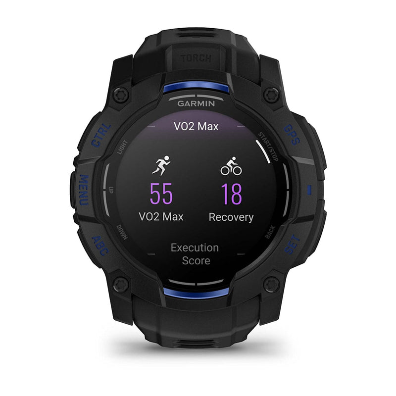 Garmin Instinct® 3 AMOLED (50 mm) - Rugged GPS Watch - Black/Bolt Blue-14