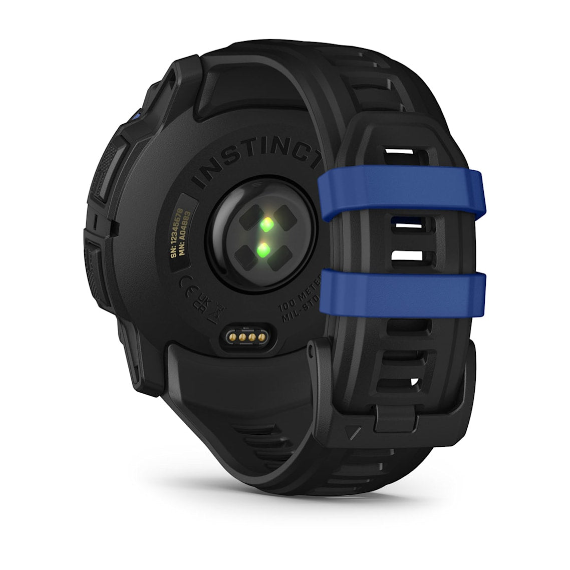 Garmin Instinct® 3 AMOLED (50 mm) - Rugged GPS Watch - Black/Bolt Blue-15