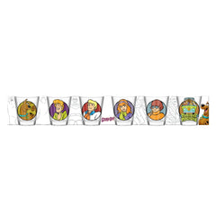 Scooby Doo 6pc 1.5oz Mini Glass Set-1