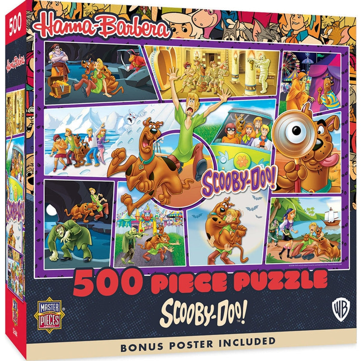 Scooby Doo Collage 500pc Puzzle-1