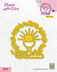 Nellie's Choice Shape Die - Communion 1-1