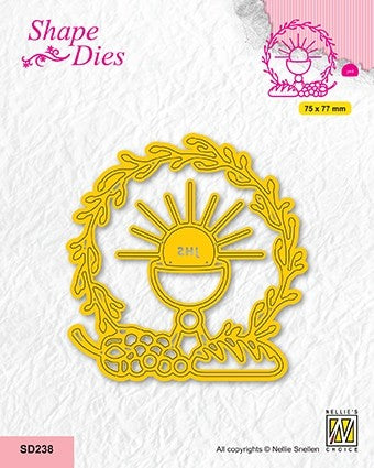 Nellie's Choice Shape Die - Communion 1-1
