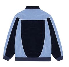 Jacker 'Comfy' Velvet Polo - Blue-2