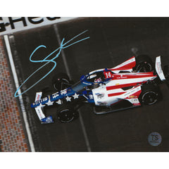 Santino Ferrucci Autographed Indianapolis 500 8x10 Photo *As Is*-1