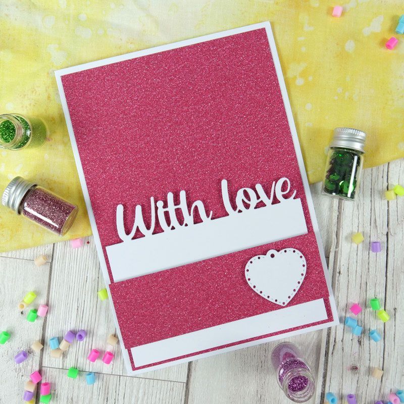 Diamond Sparkles Shimmer Card-16