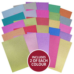 Diamond Sparkles Shimmer Card 50 Sheet Pack!-1