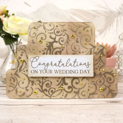 Luxury Shaped Card Blanks & Envelopes - Cake-3