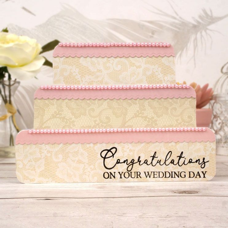 Luxury Shaped Card Blanks & Envelopes - Cake-5
