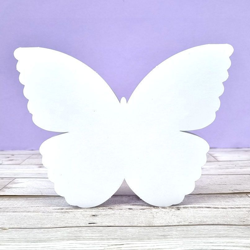 Luxury Shaped Card Blanks & Envelopes - Butterfly-1