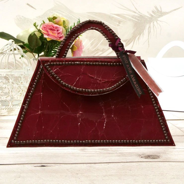 Luxury Shaped Card Blanks & Envelopes - Handbag-2