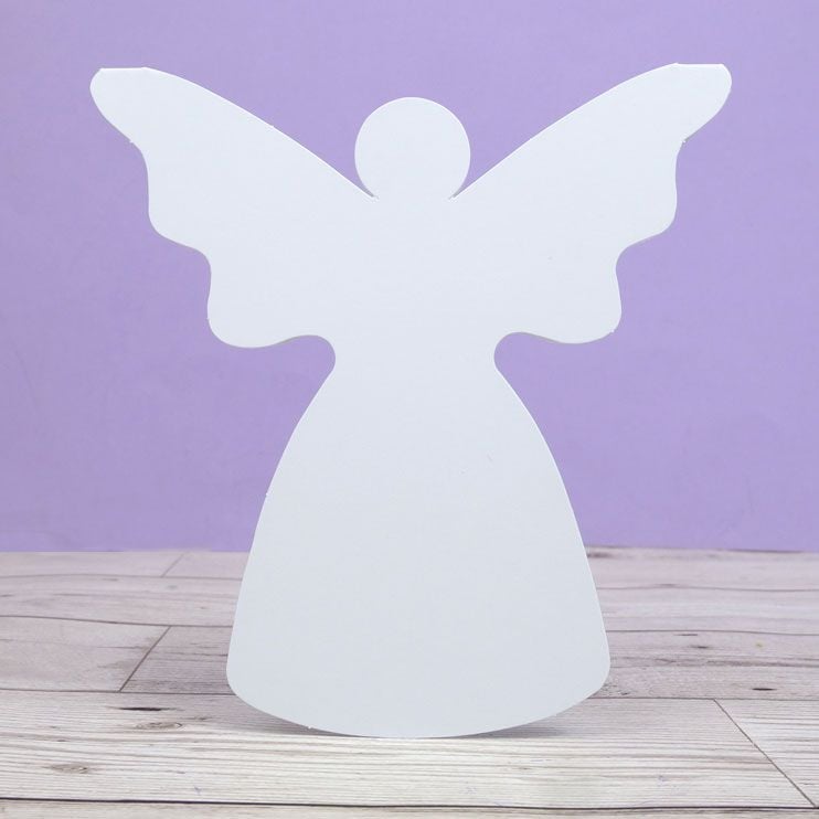 Luxury Shaped Card Blanks & Envelopes - Angel-1