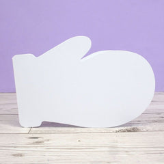 Supports de cartes et enveloppes de luxe découpés – Moufle d'hiver-1