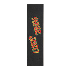 Shake Junt x Tyson Peterson 'Spray Paint Logo' Griptape Sheet - Black-1
