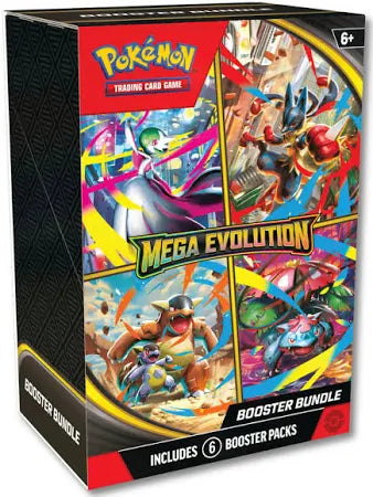 Pokémon TCG - Mega Evolution - Mega Evolution Base - Booster Bundle-1
