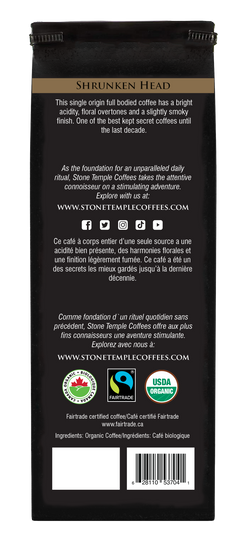 Mayan Bold - Ground, Bold Medium Roast, Certified Organic OCIA/ Fairtrade Coffee 1lb/454g-3