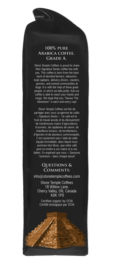Aztec Dawn - Ground, Light Roast, Certified Organic OCIA/ Fairtrade Coffee 1lb/454g-5