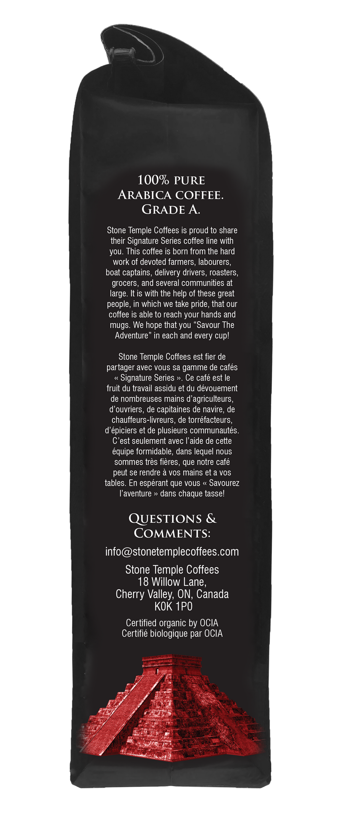 Ethiopian Yirgacheffe - Ground, Medium Roast, Certified Organic OCIA / Fairtrade Coffee 1lb/454g-5