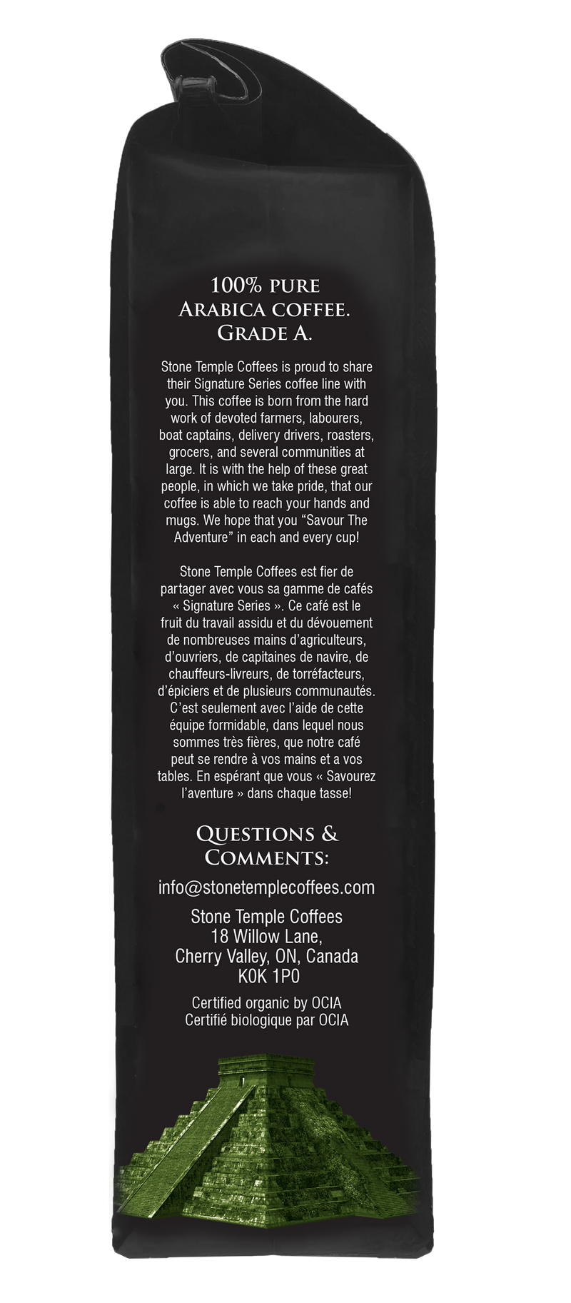 Honduran House Roast - Ground, Medium Roast, Certified Organic OCIA/ Fairtade Coffee 1lb/454g-5