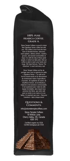 Mocha Java - Whole Bean, Medium Roast, Certified Organic OCIA / Fairtrade Coffee 1lb/454g-5