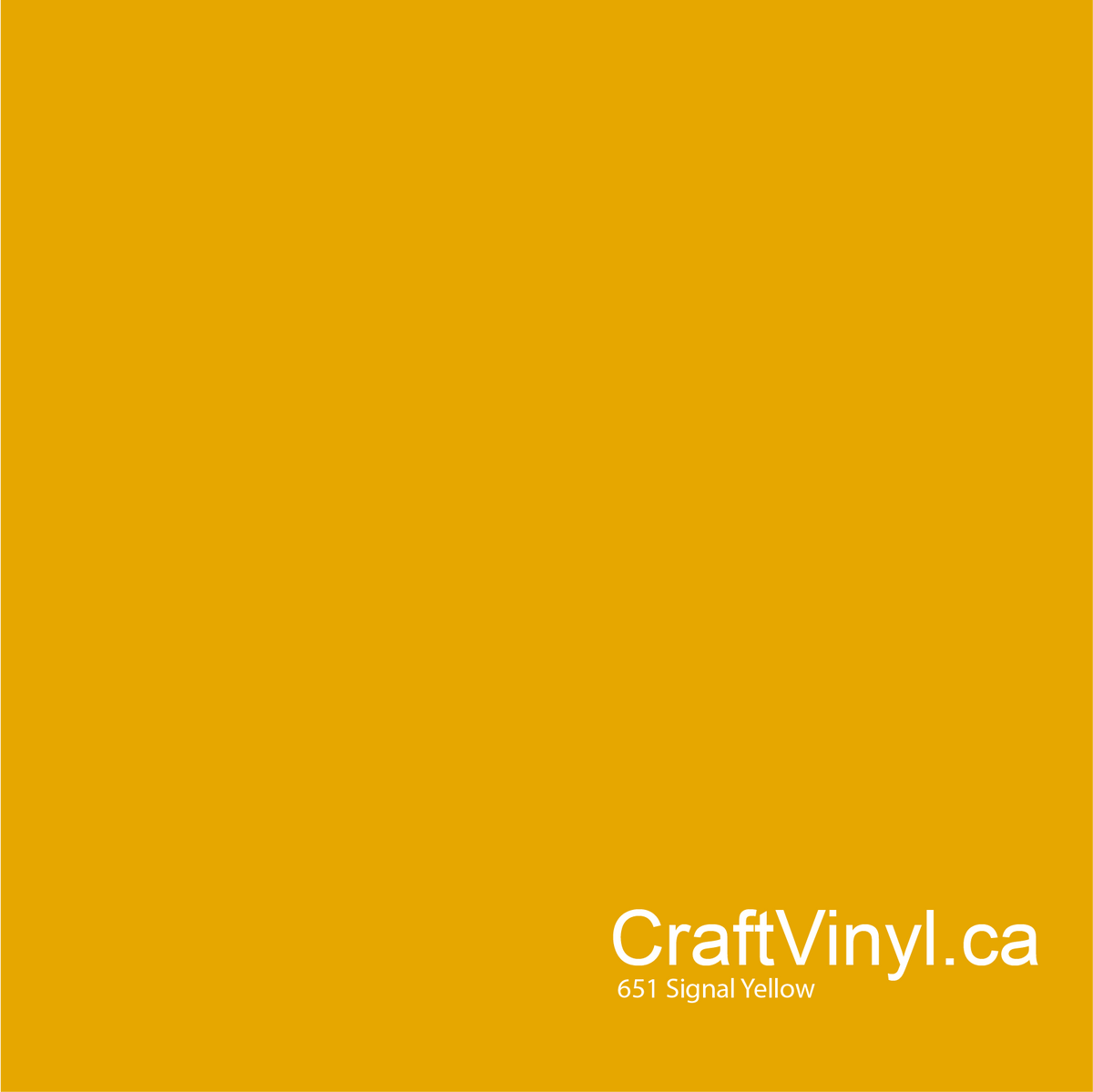 Oracal 651 Glossy Signal Yellow #019sheets and rolls-2