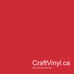 Siser Easyweed  Bright Red 12"sheets and rolls-1