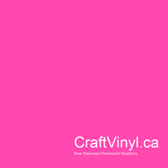 Siser Fluorescent Raspberry Easyweed 12" x 15 Foot Roll-1