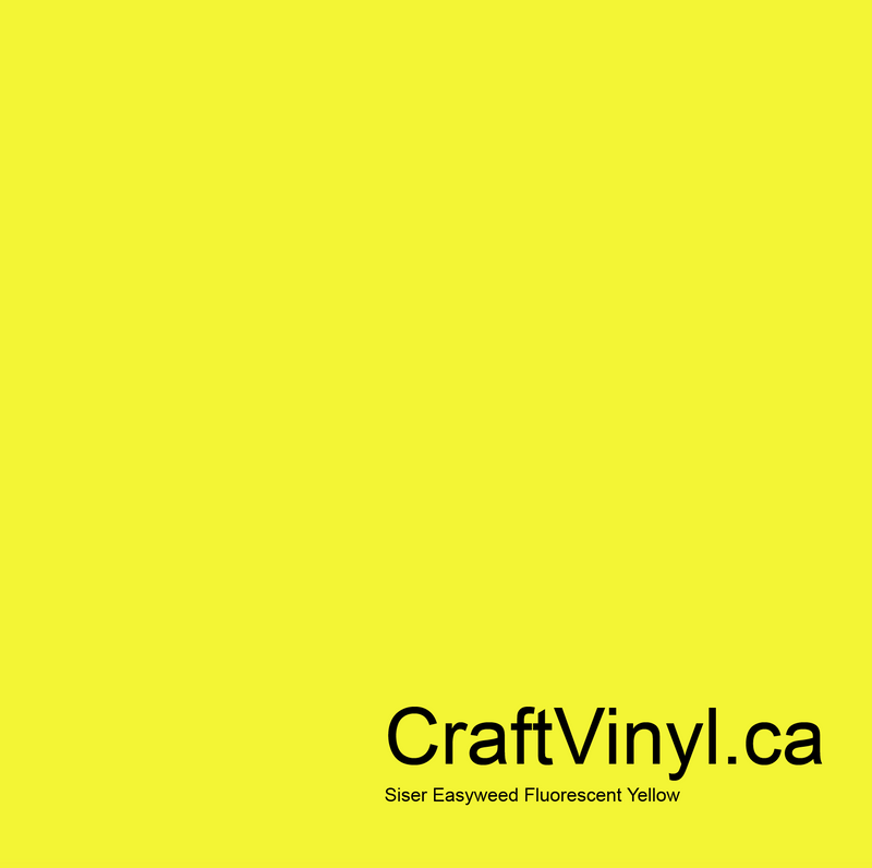 Siser Fluorescent Yellow Easyweed 12" x 5 Foot Roll-1