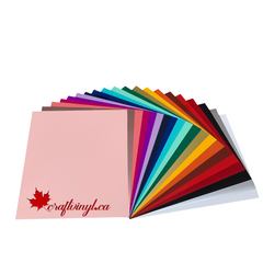 Siser Easyweed Stretch HTV Package 20 Colors 15" x 12" Sheets-1