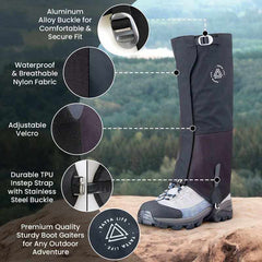 Cordura Boot Gaiters for Outdoors-2