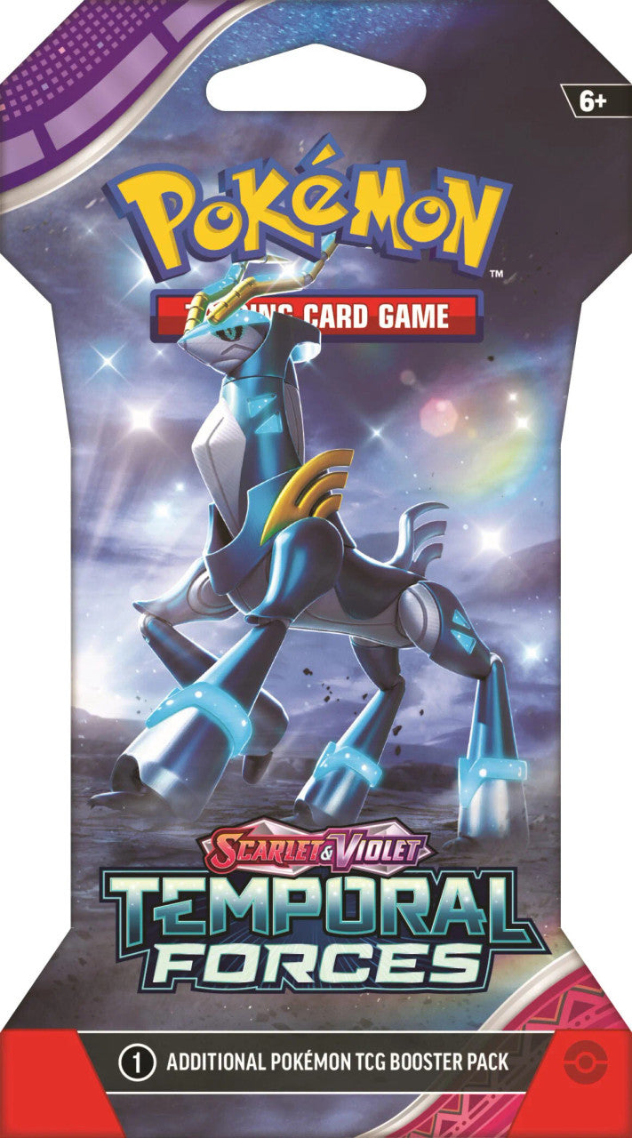 Pokémon TCG - Scarlet & Violet - Temporal Forces - Sleeved Booster Pack-2
