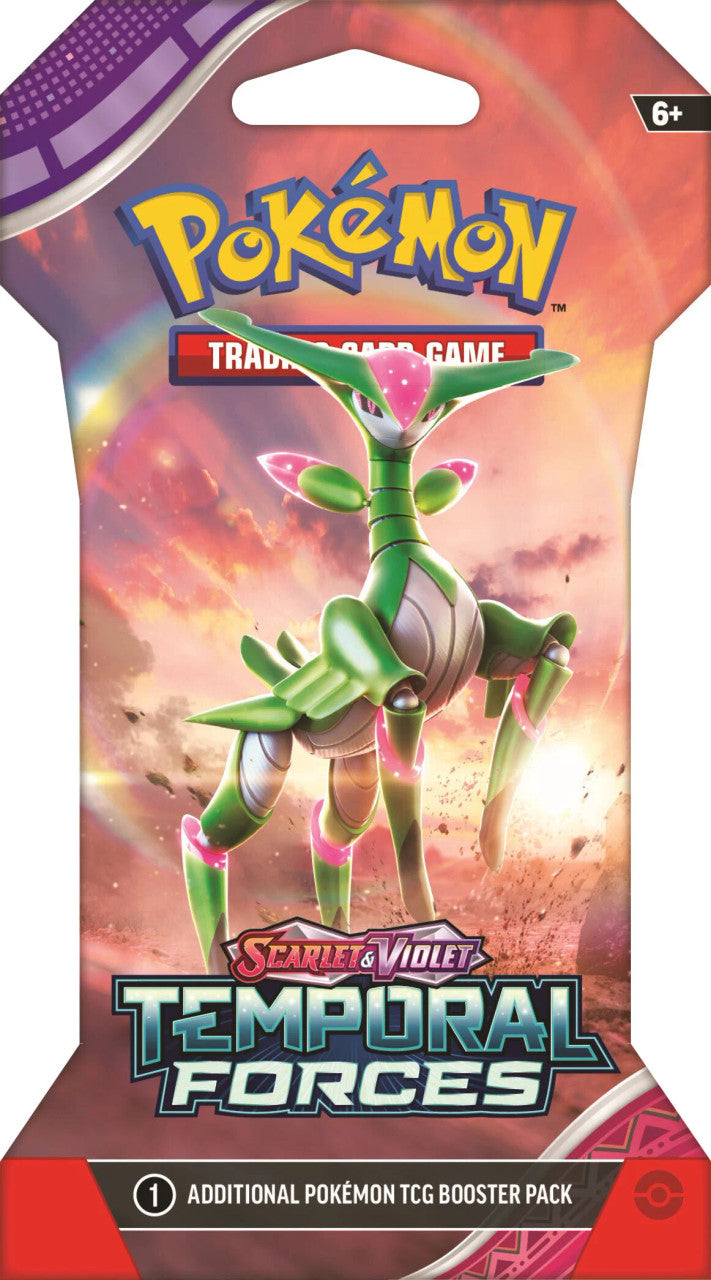 Pokémon TCG - Scarlet & Violet - Temporal Forces - Sleeved Booster Pack-1