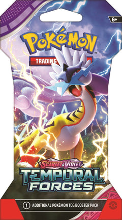 Pokémon TCG - Scarlet & Violet - Temporal Forces - Sleeved Booster Pack-4