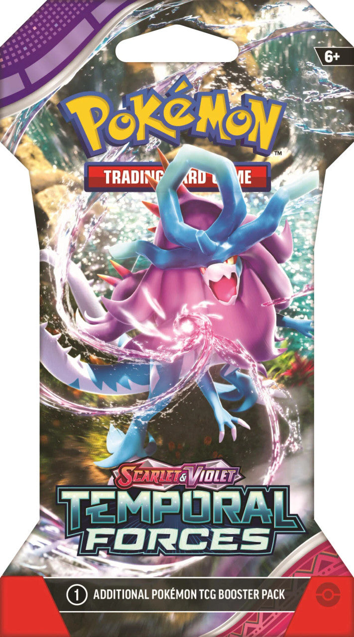 Pokémon TCG - Scarlet & Violet - Temporal Forces - Sleeved Booster Pack-3