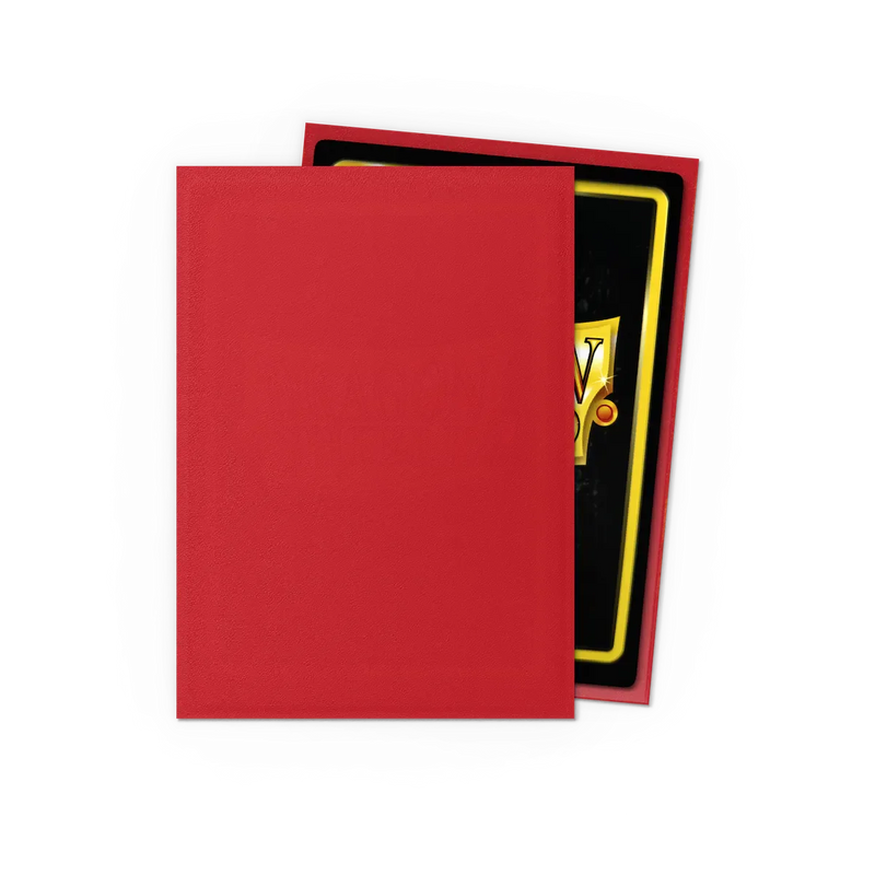 Dragon Shield Sleeves - Matte Standard (Ruby)-2