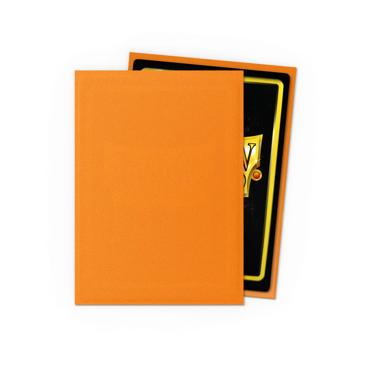 Dragon Shield Sleeves - Matte Standard (Orange)-2