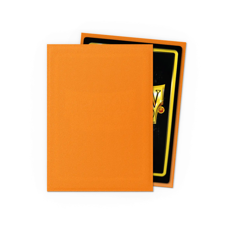 Dragon Shield Sleeves - Matte Standard (Orange)-2