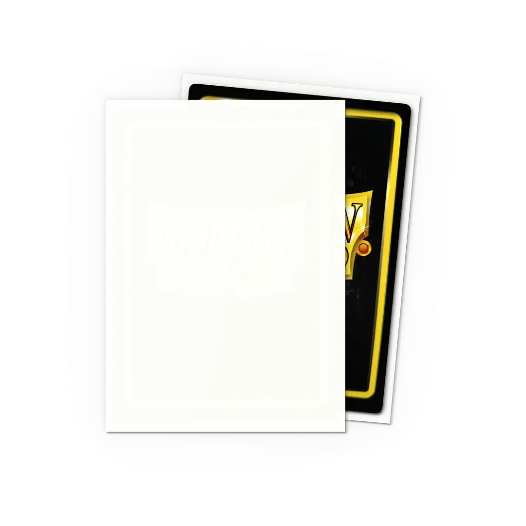 Dragon Shield Sleeves - Matte Standard (White)-2