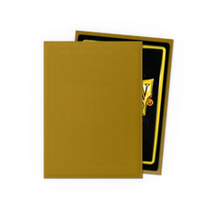 Dragon Shield Sleeves - Matte Standard (Gold)-2