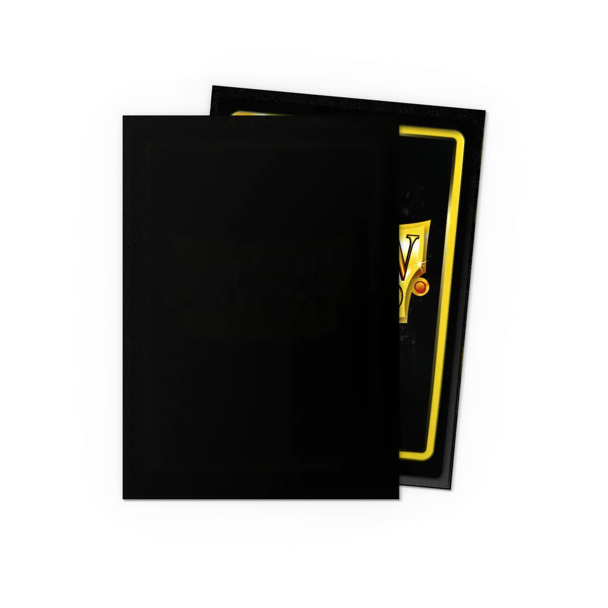 Dragon Shield Sleeves - Matte Standard (Black)-2