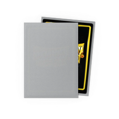 Dragon Shield Sleeves - Matte Standard (Silver)-2