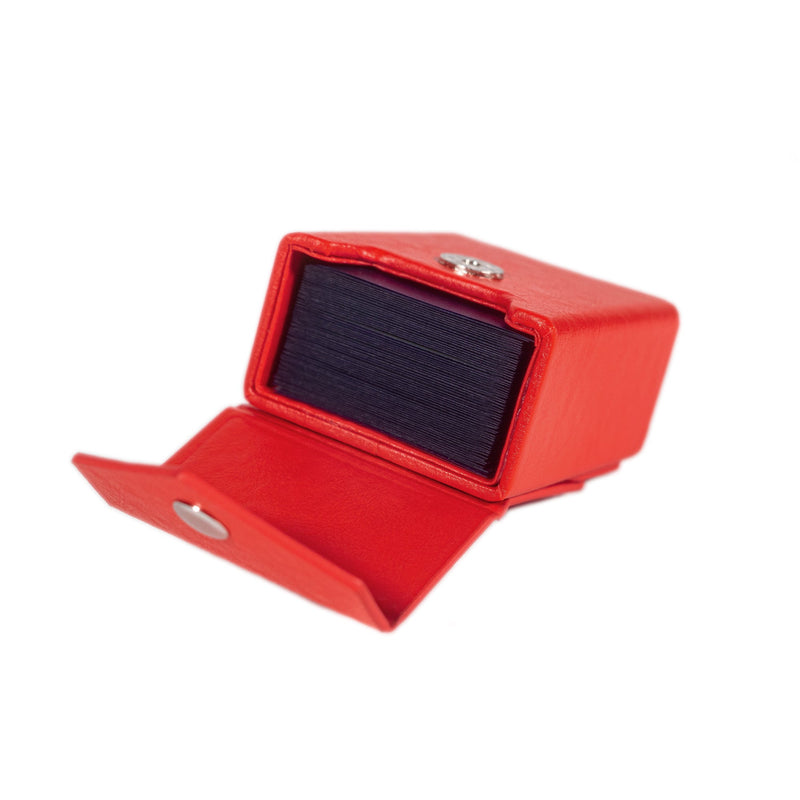 Red Deck Box + Belt Loop - Hard Shell - Faux Leather-7