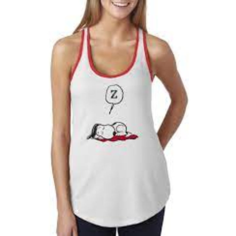 Snoopy Lazy Days Tank Top-1